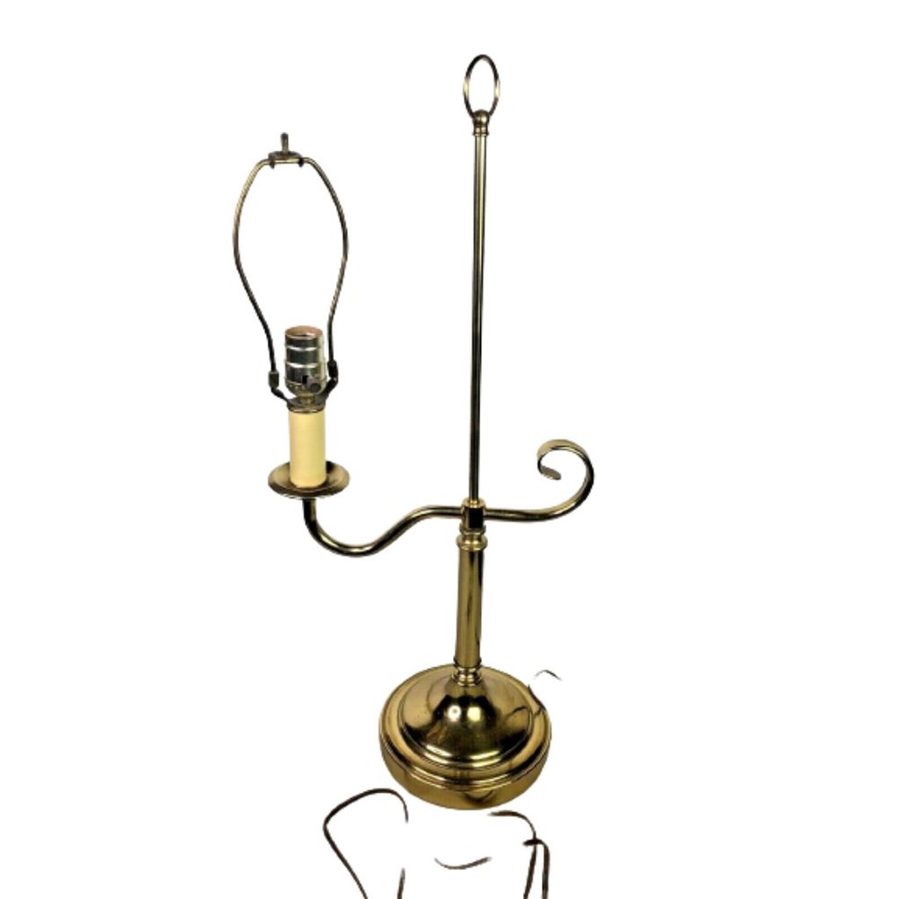 Vintage Heyco Brass Candlestick Lamp SB-437-4 25 3/4" Tall